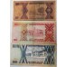 UGANDA 1988-1989 . TWENTY 20 - ONE HUNDRED 100 SHILINGI BANKNOTES 